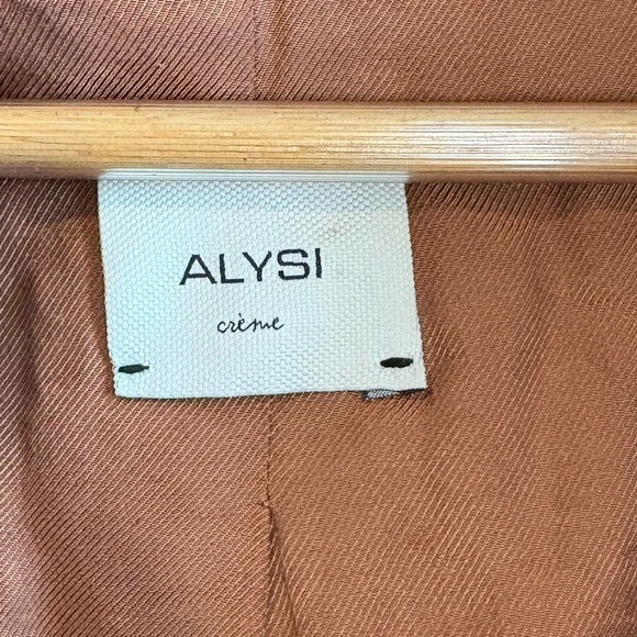 Alysi Women’s Black Coat US Size 4 - Picture 5 of 7